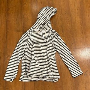 JCrew Striped Hoodie